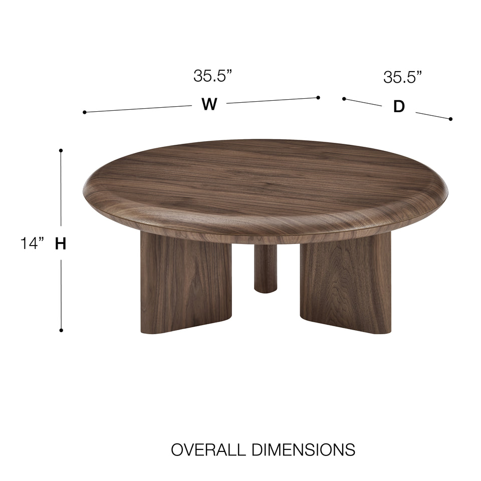 Albert 35" Round Coffee Table