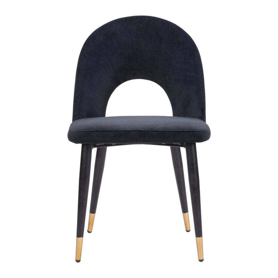 Menlo Dining Chair (Set of 2) Black