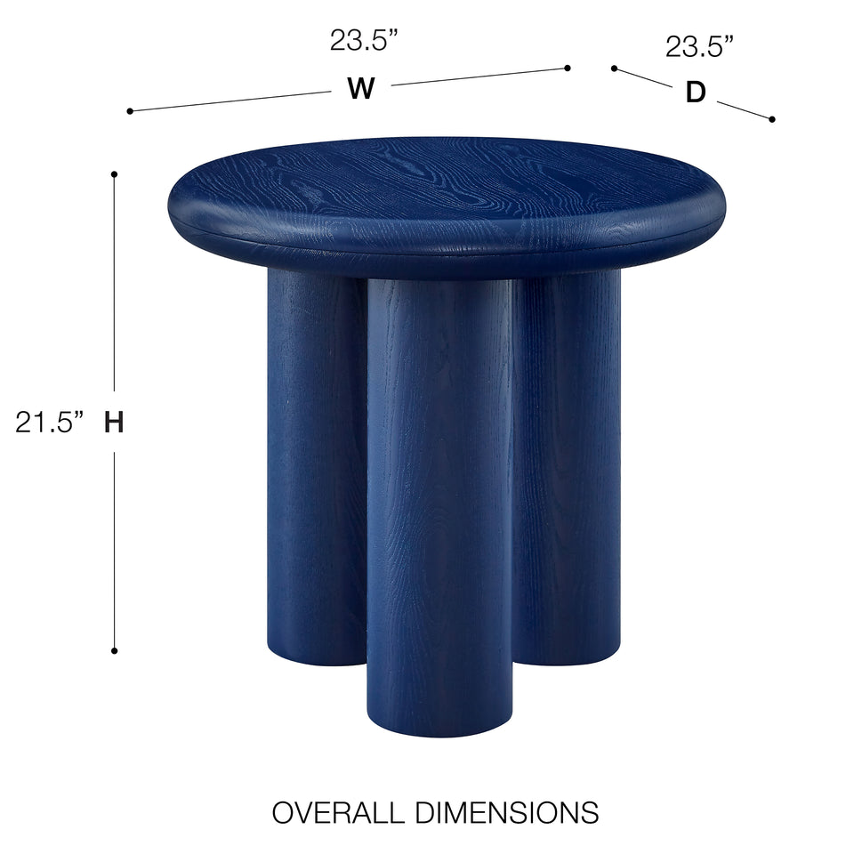 Gunda 24" Round Side Table