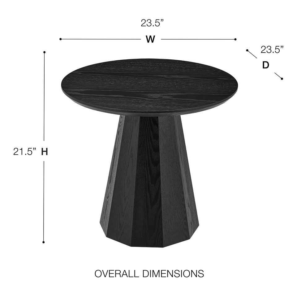 Sidney 24" Round Side Table