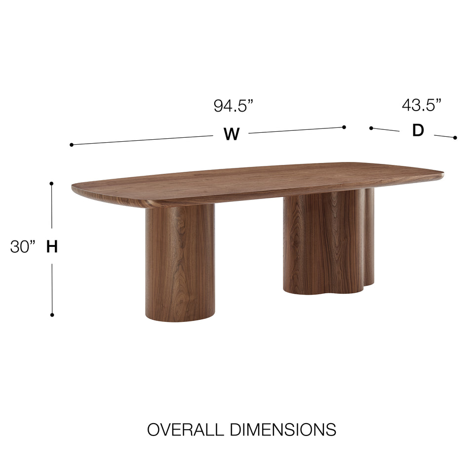 Alve 95" Rectangle Table