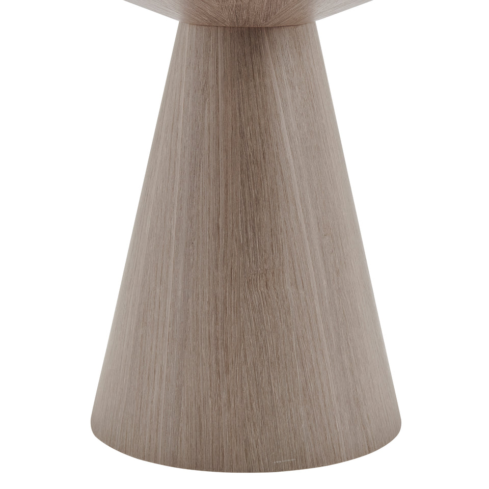 side table - back view