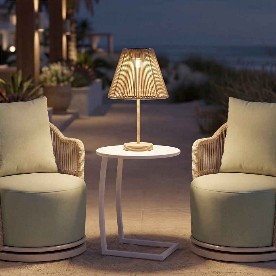 Noga End Table White
