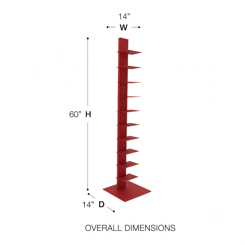 Sapiens 60" Bookcase Tower