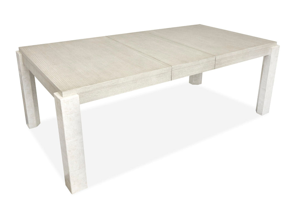 Lorelei - Extendable Rectangular Dining Table - Misty Cloud