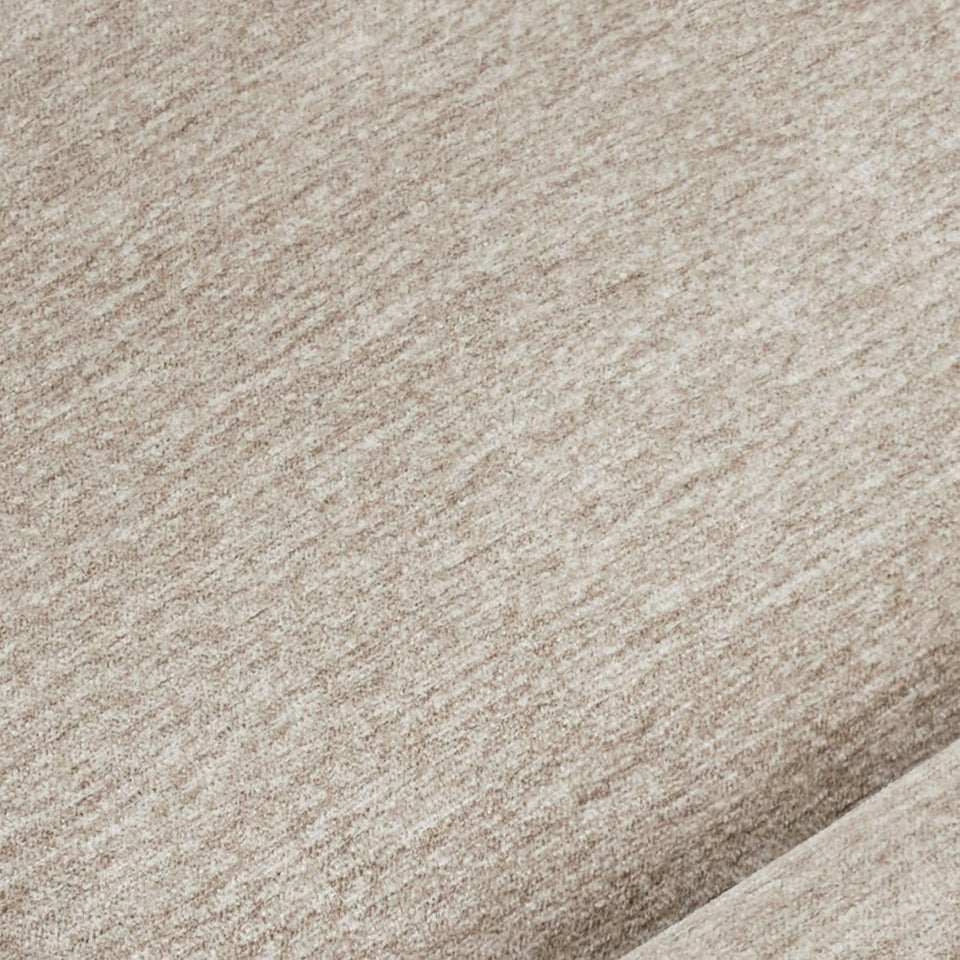 Power Lift Recliner Chair With Extended Footrest Oatmeal Fabric