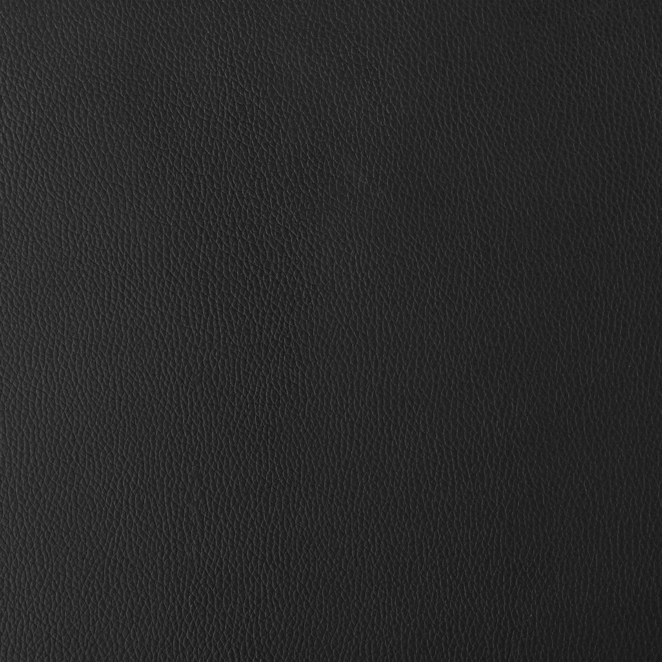 Modern Black Faux Leather Swivel Bar Stool for Kitchen