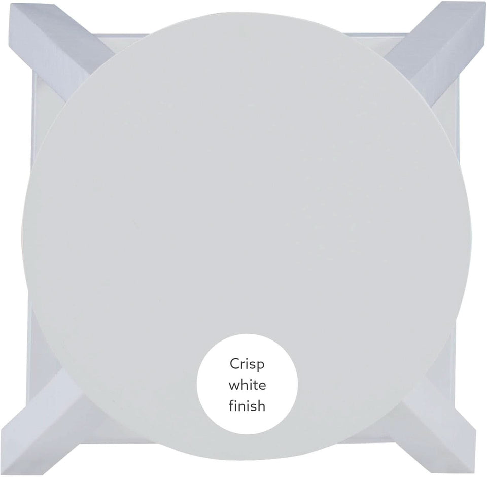 Zeke White 24 Inch Counter Stool Modern Kitchen Seating