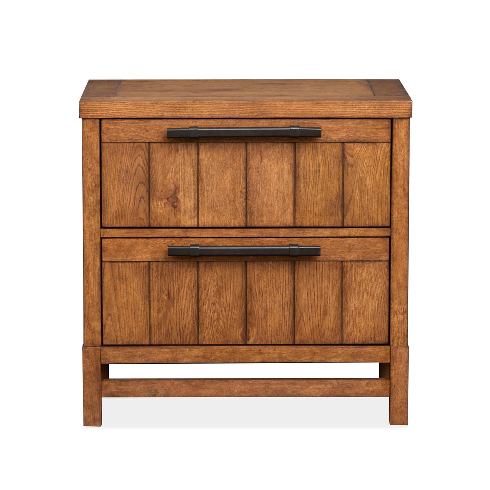 Conway - Drawer Nightstand - Honey Wheat