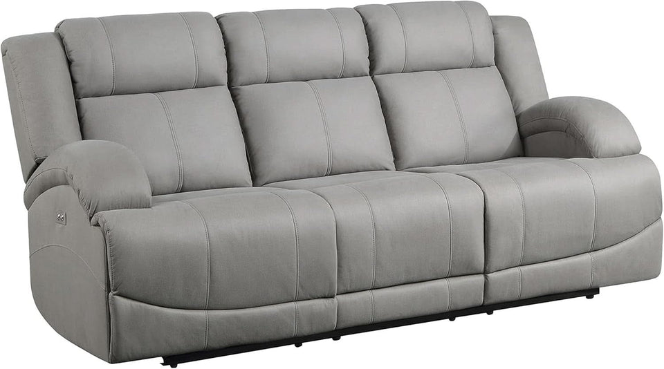 Landwood 3 Piece Power Reclining Living Room Set Gray