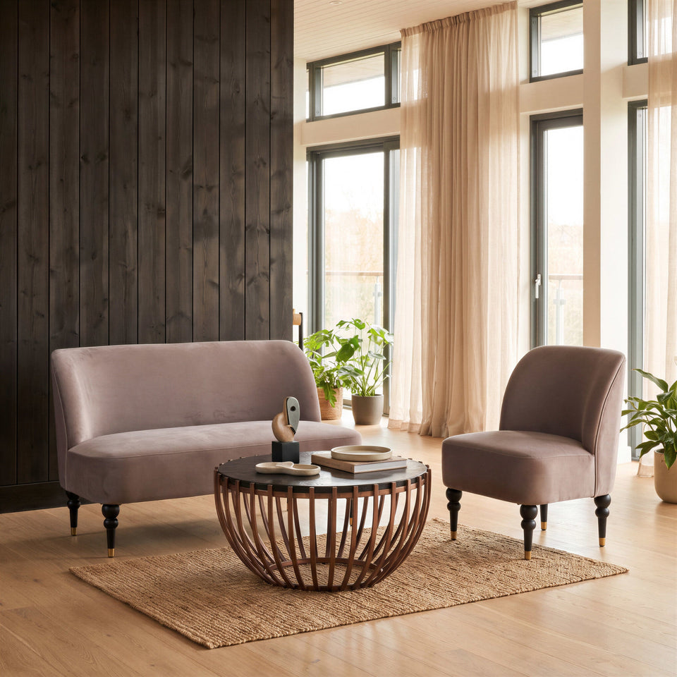 Bintulu Loveseat Taupe
