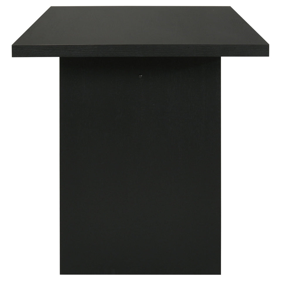Decker 7-piece 70-inch Rectangular Counter Height Dining Set Cream and Black