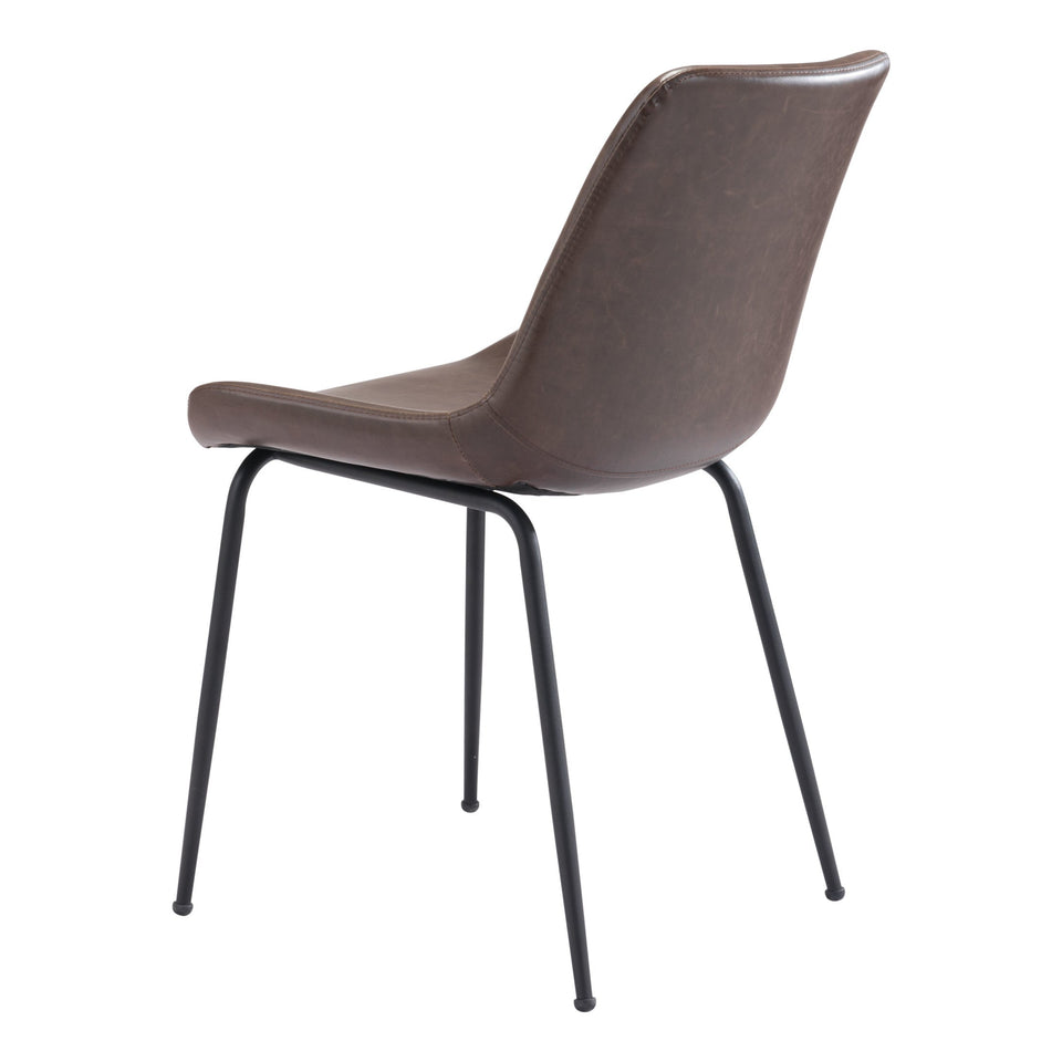 Byron Dining Chair (Set of 2) Brown