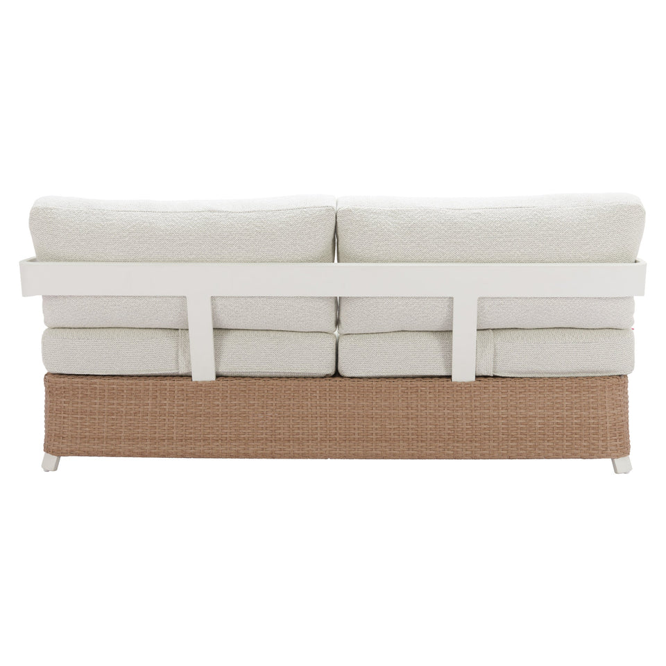 Gelo Sofa White & Brown