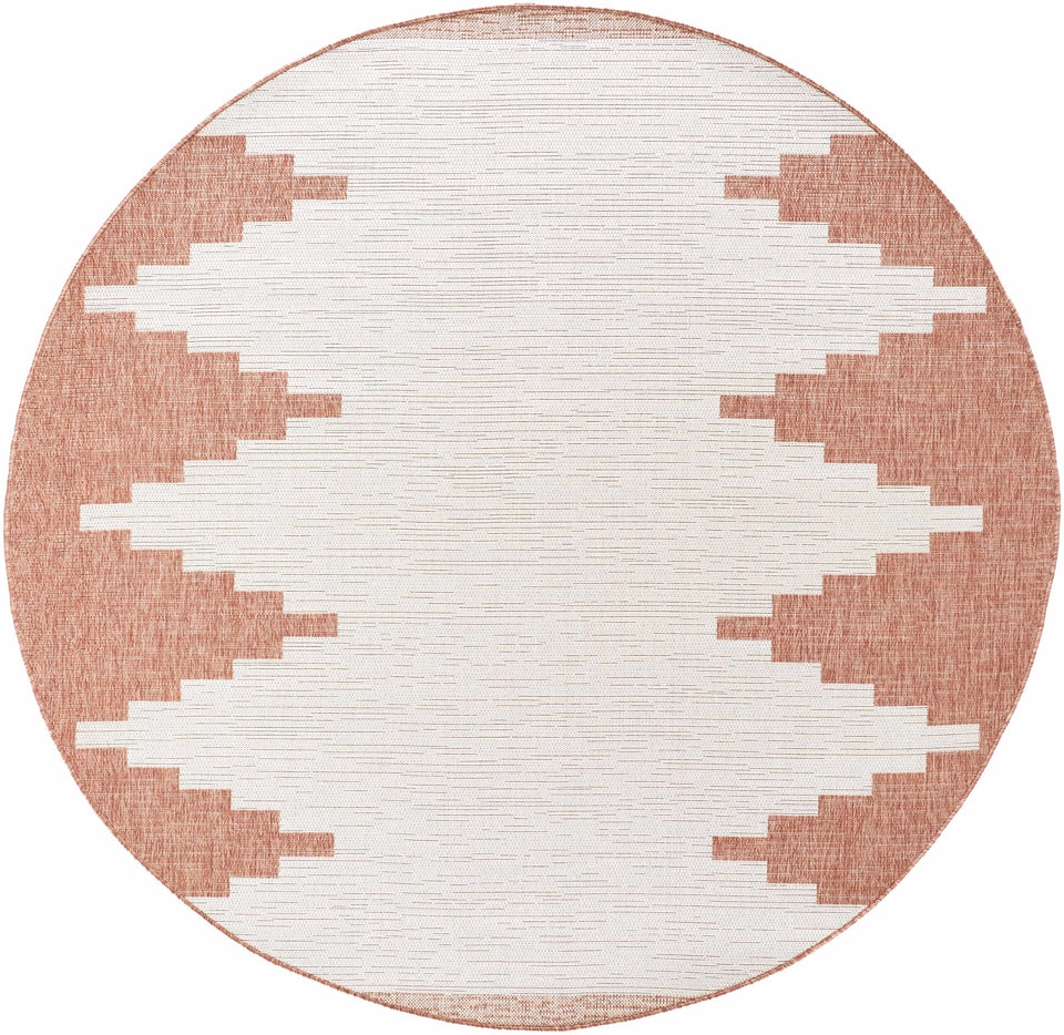 Djugun Peach Fuzz Indoor & Outdoor Area Rug