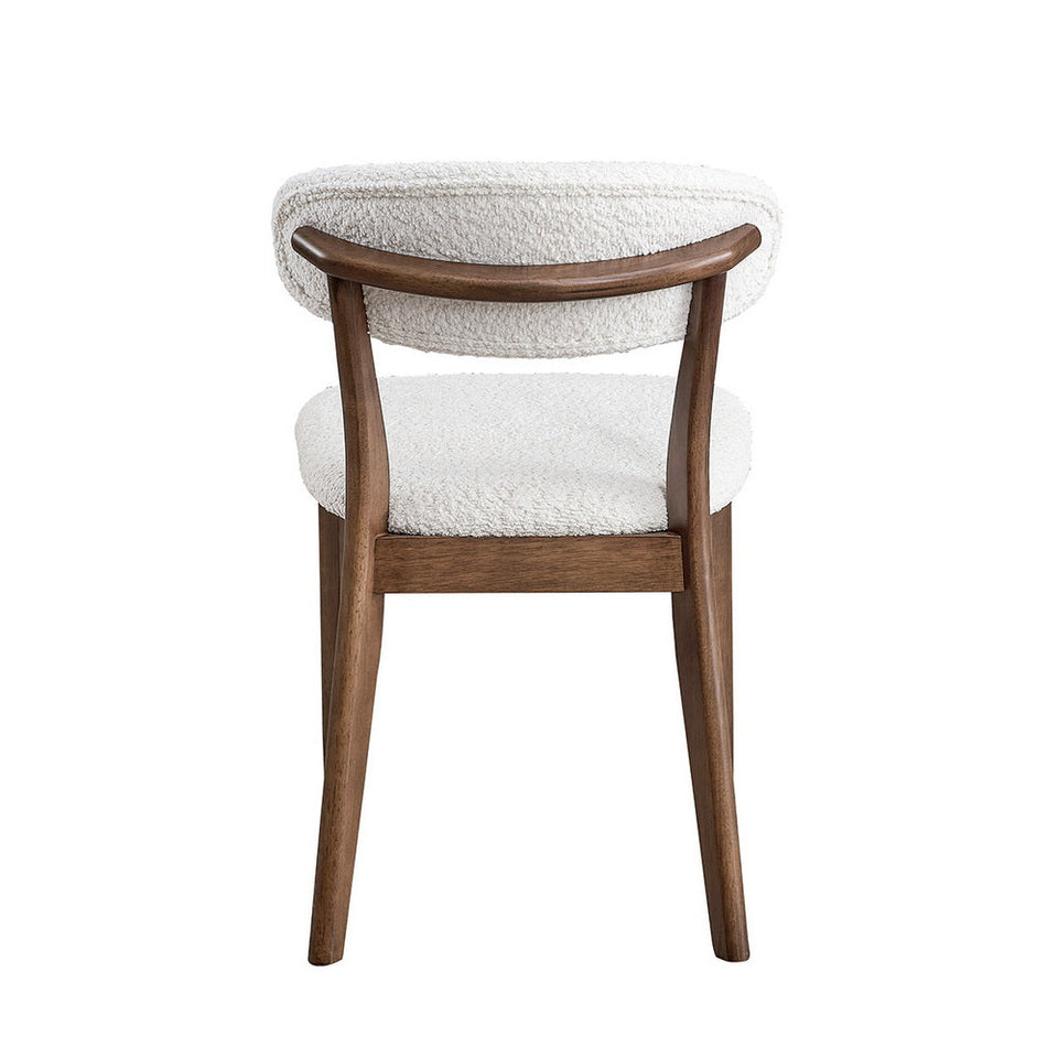 ACTU Scandinavian Dining Table Set with Upholstered Chairs for Small Spaces (Seats 4–6)