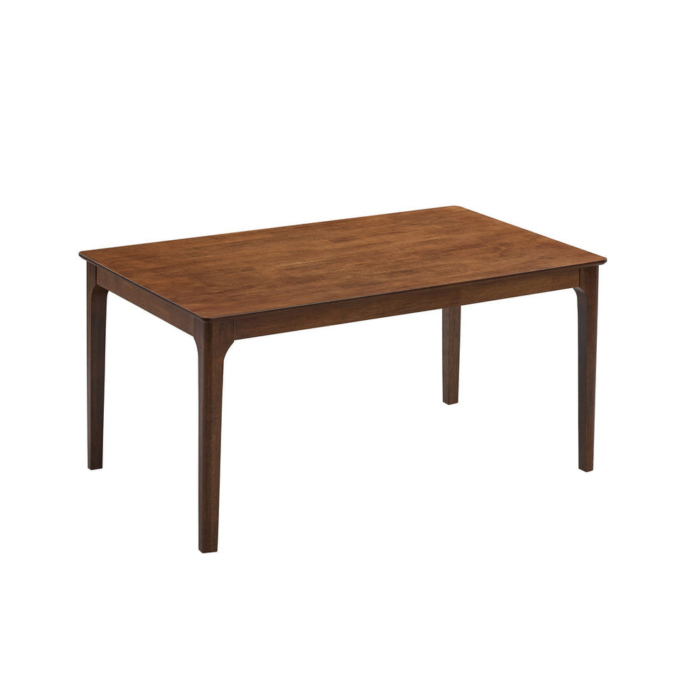 ACTU Farmhouse Dining Table Set with Upholstered Chairs for 4–6