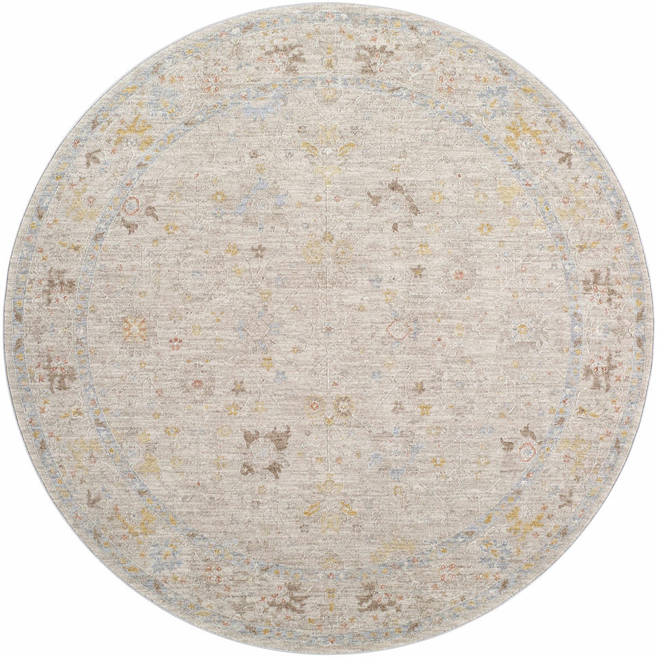 Amina Oushak Thick Luxe Area Rug