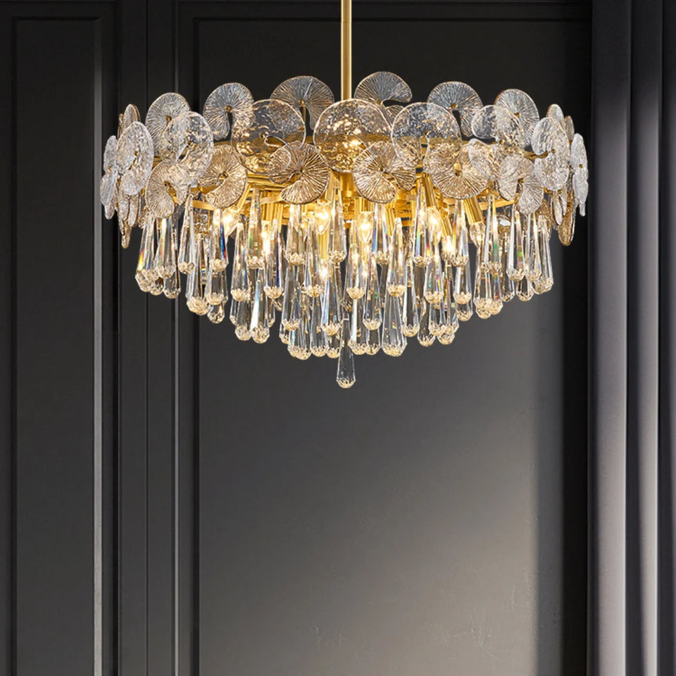 Atlas Crystal Chandelier