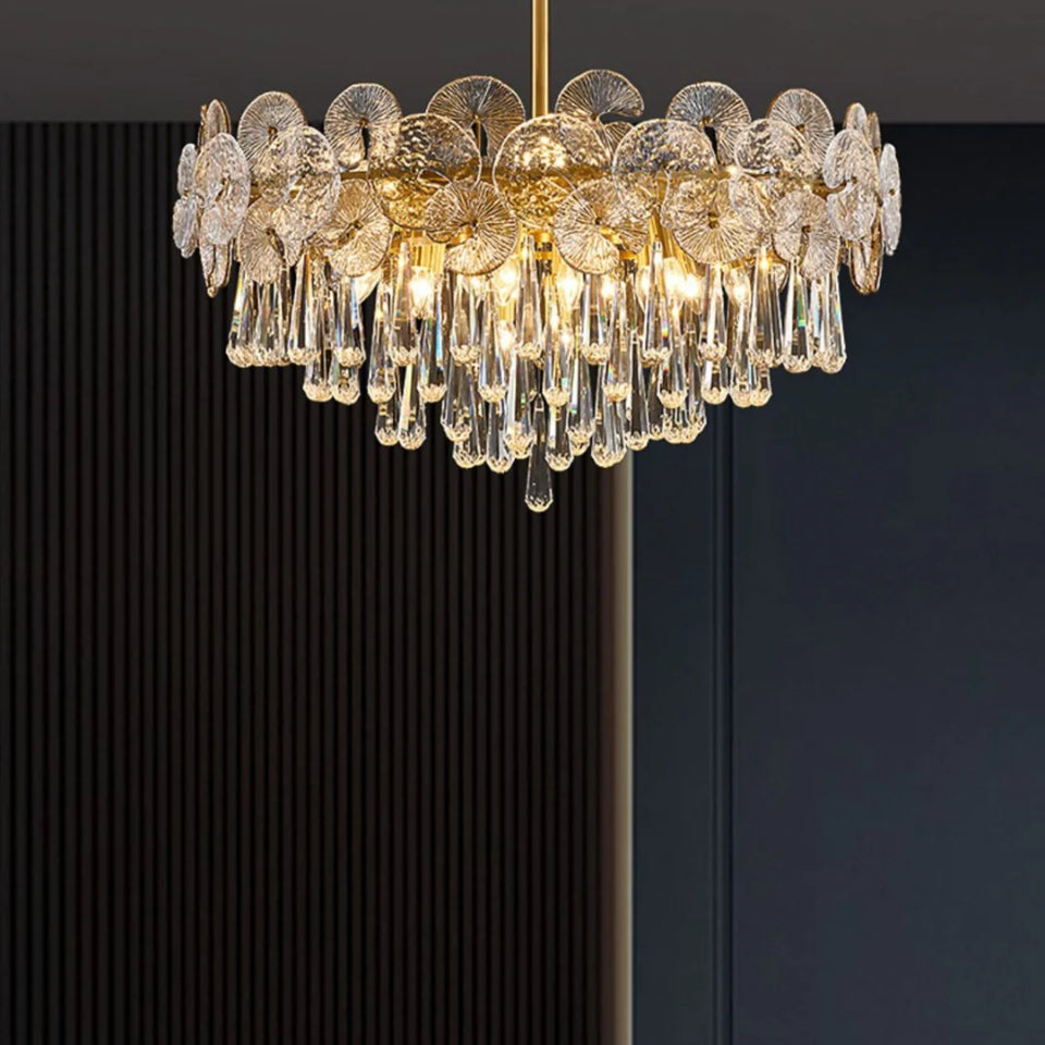Atlas Crystal Chandelier