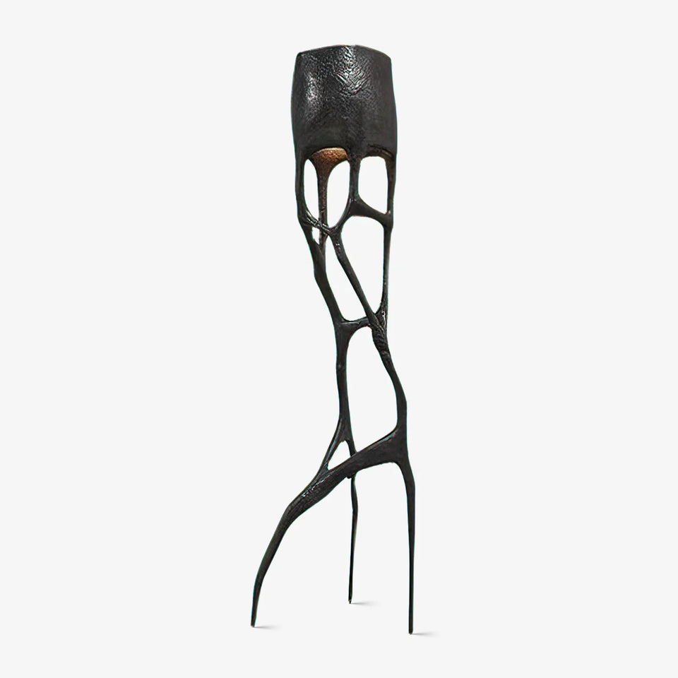 Abstract Gothic Sculpture Floor Lamp