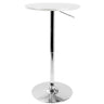 Chrome, White Wood