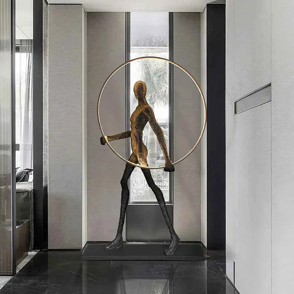 Aeon Sculpture Characters Floor Lamp