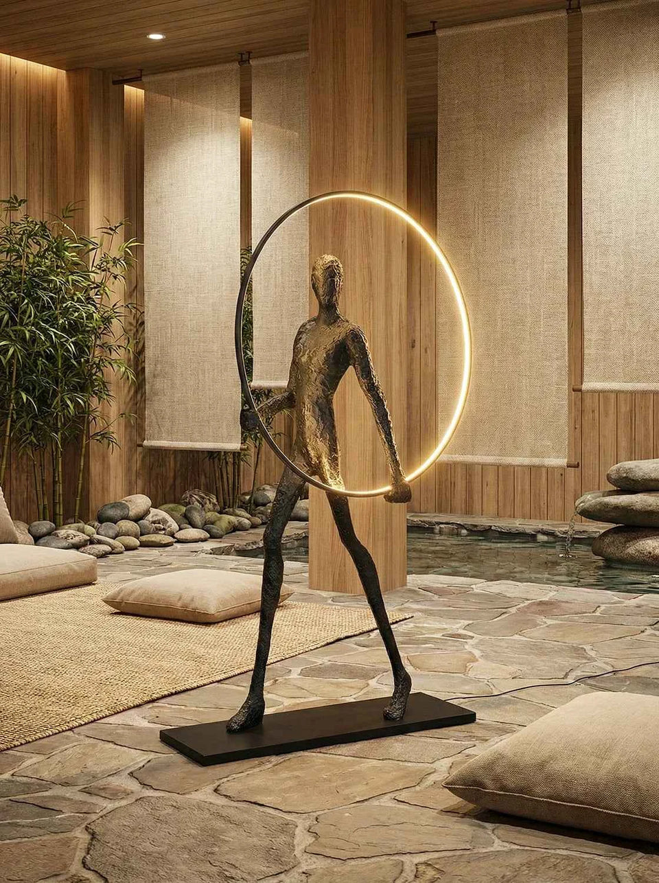 Aeon Sculpture Characters Floor Lamp