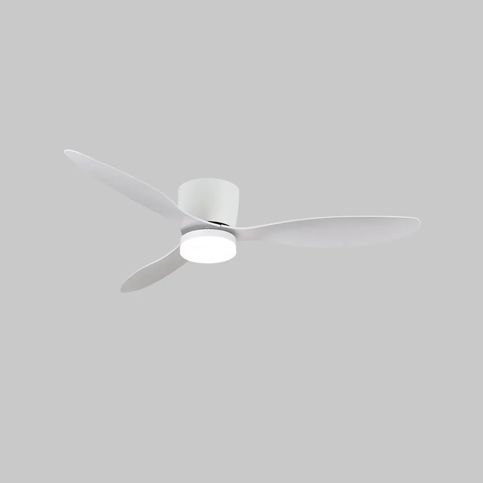 Aerodynamics Wooden Ceiling Fan Light