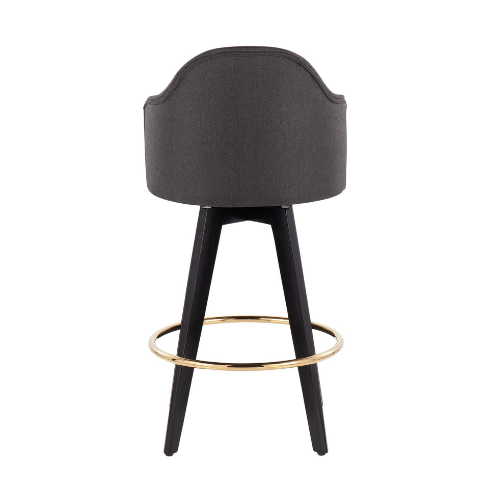 Ahoy 26" Fixed-Height Counter Stool - Set of 2