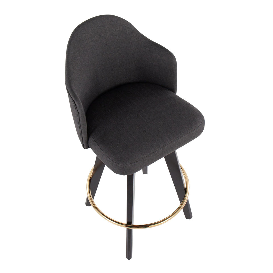 Ahoy 26" Fixed-Height Counter Stool - Set of 2