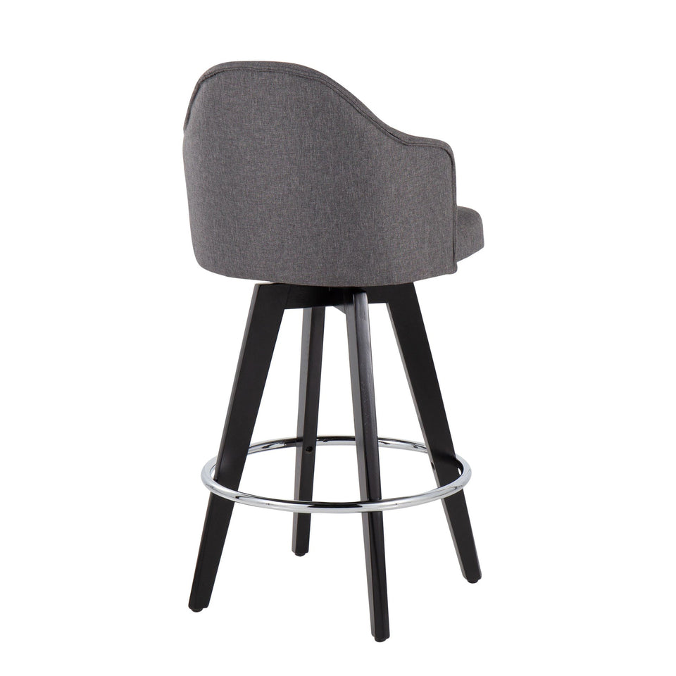 Ahoy 26" Fixed-Height Counter Stool - Set of 2