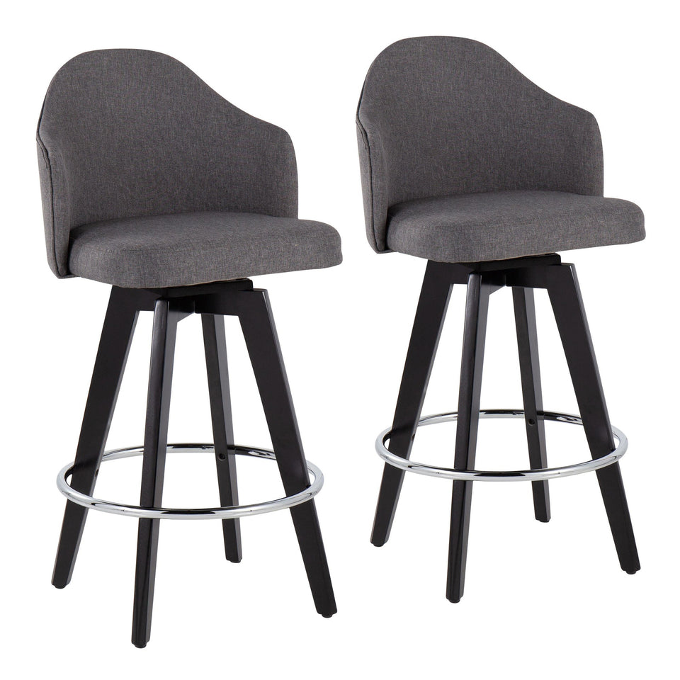 Ahoy 26" Fixed-Height Counter Stool - Set of 2