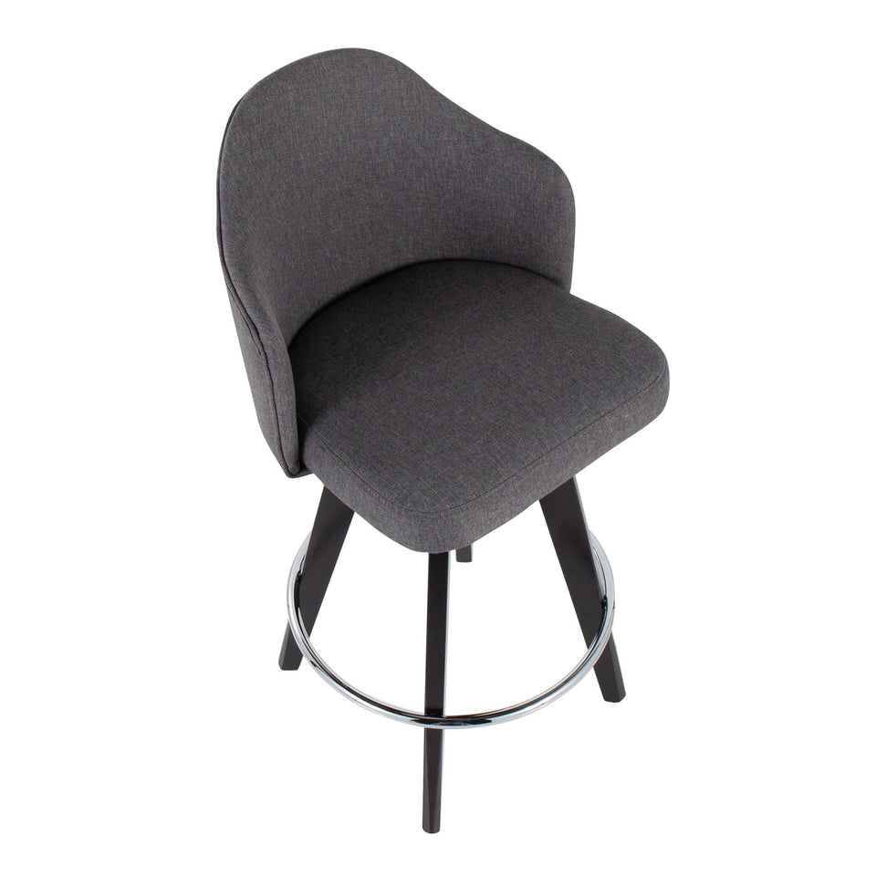 Ahoy 26" Fixed-Height Counter Stool - Set of 2