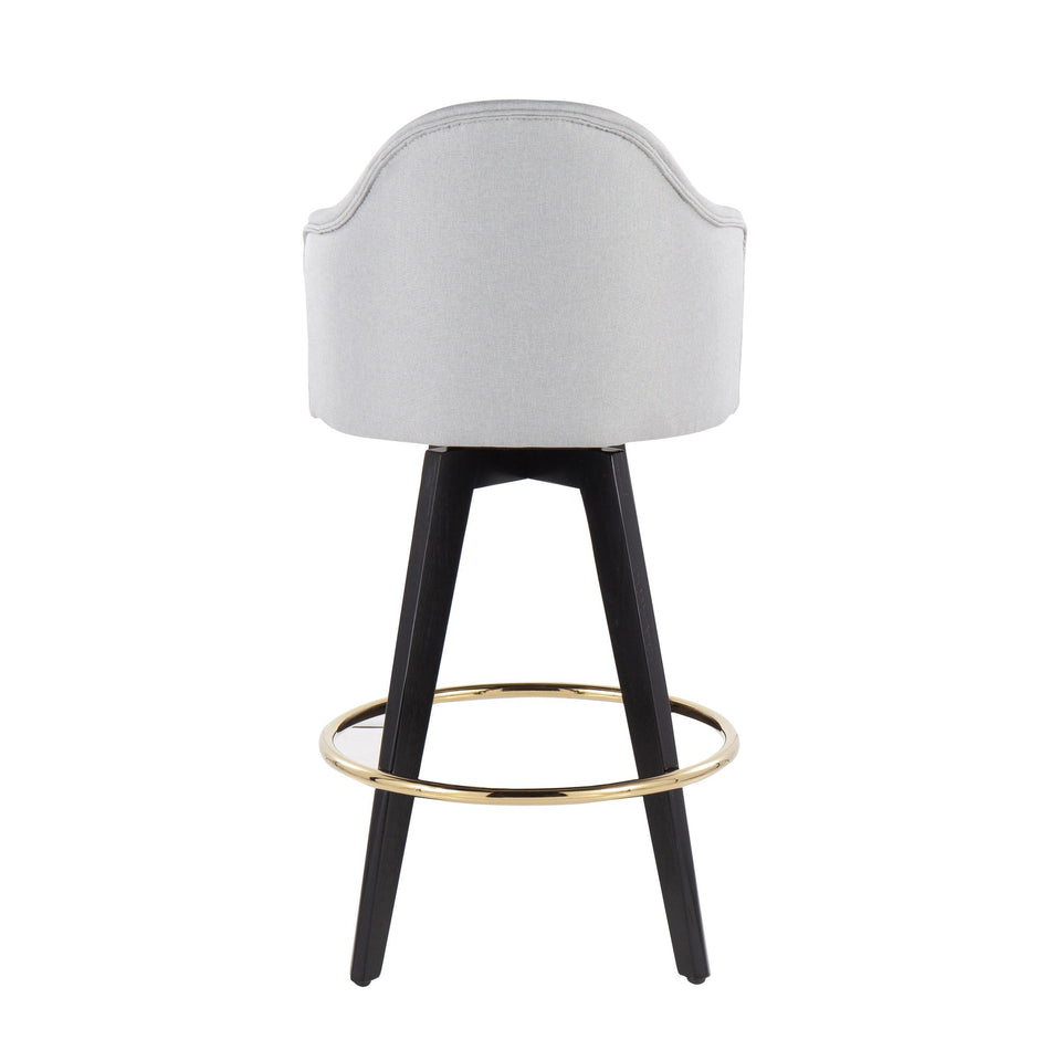 Ahoy 26" Fixed-Height Counter Stool - Set of 2