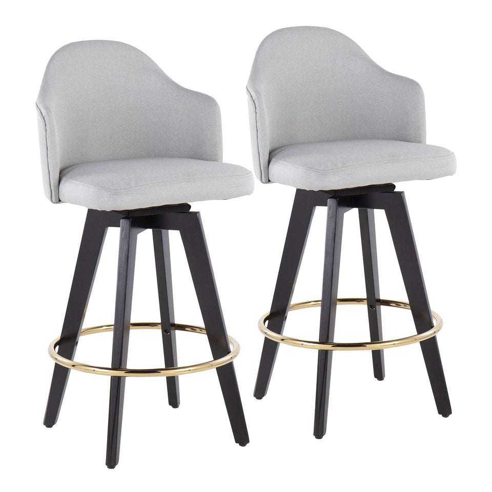 Ahoy 26" Fixed-Height Counter Stool - Set of 2