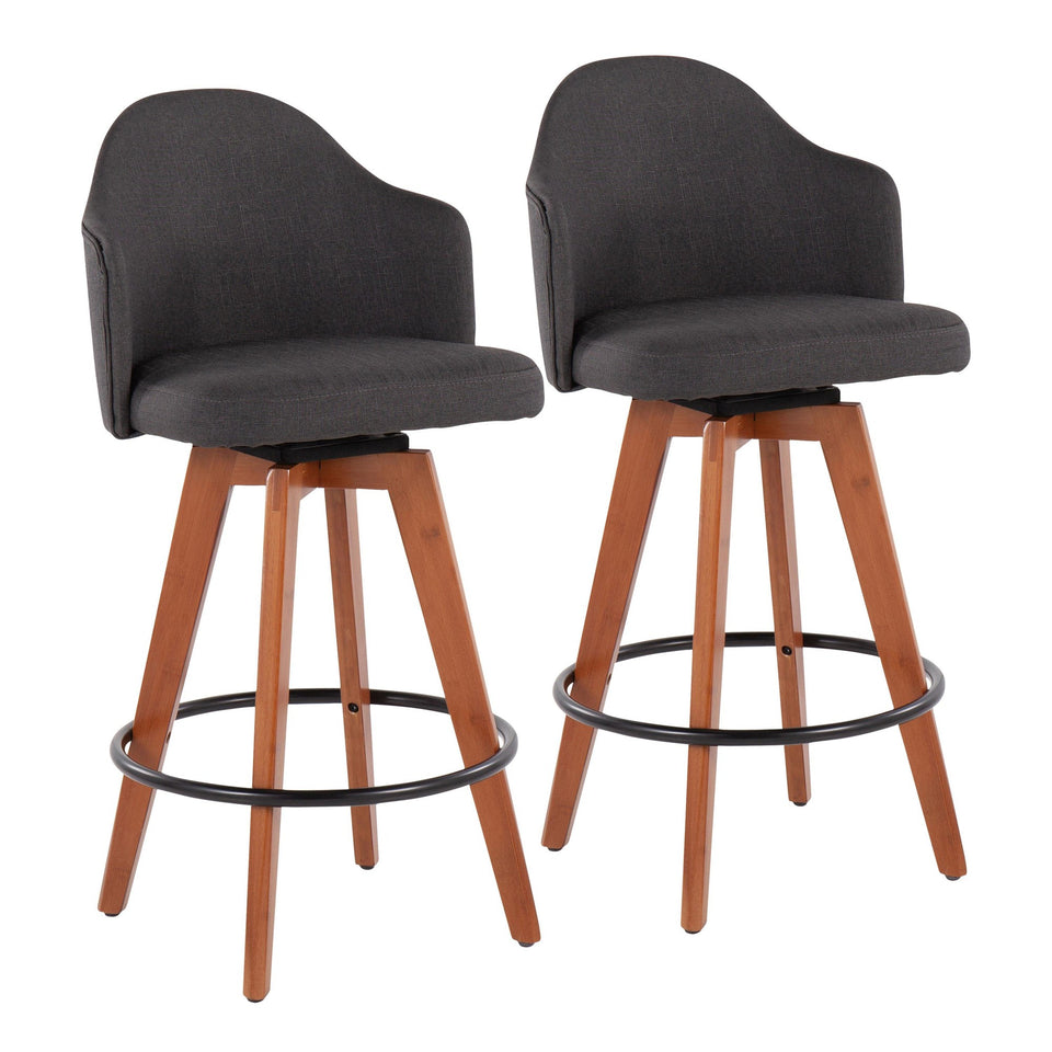 Ahoy 26" Fixed-Height Counter Stool - Set of 2