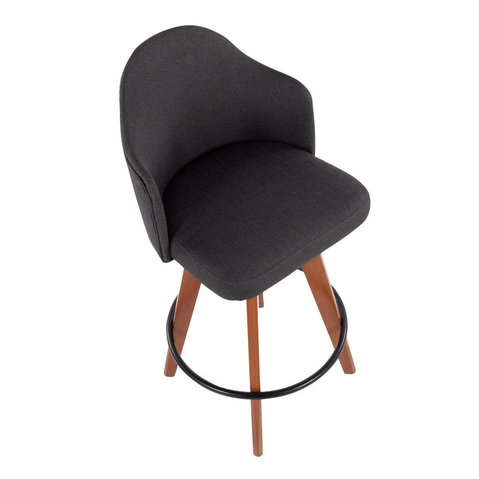 Ahoy 26" Fixed-Height Counter Stool - Set of 2