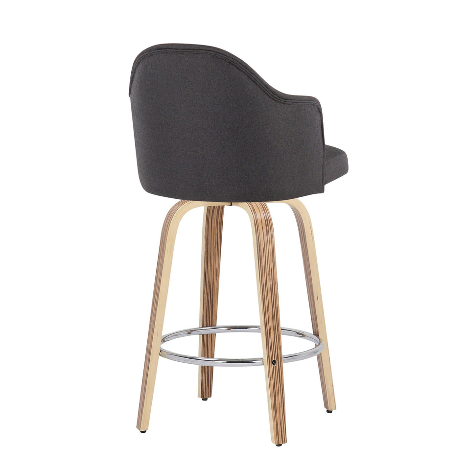 Ahoy 26" Fixed-Height Counter Stool - Set of 2