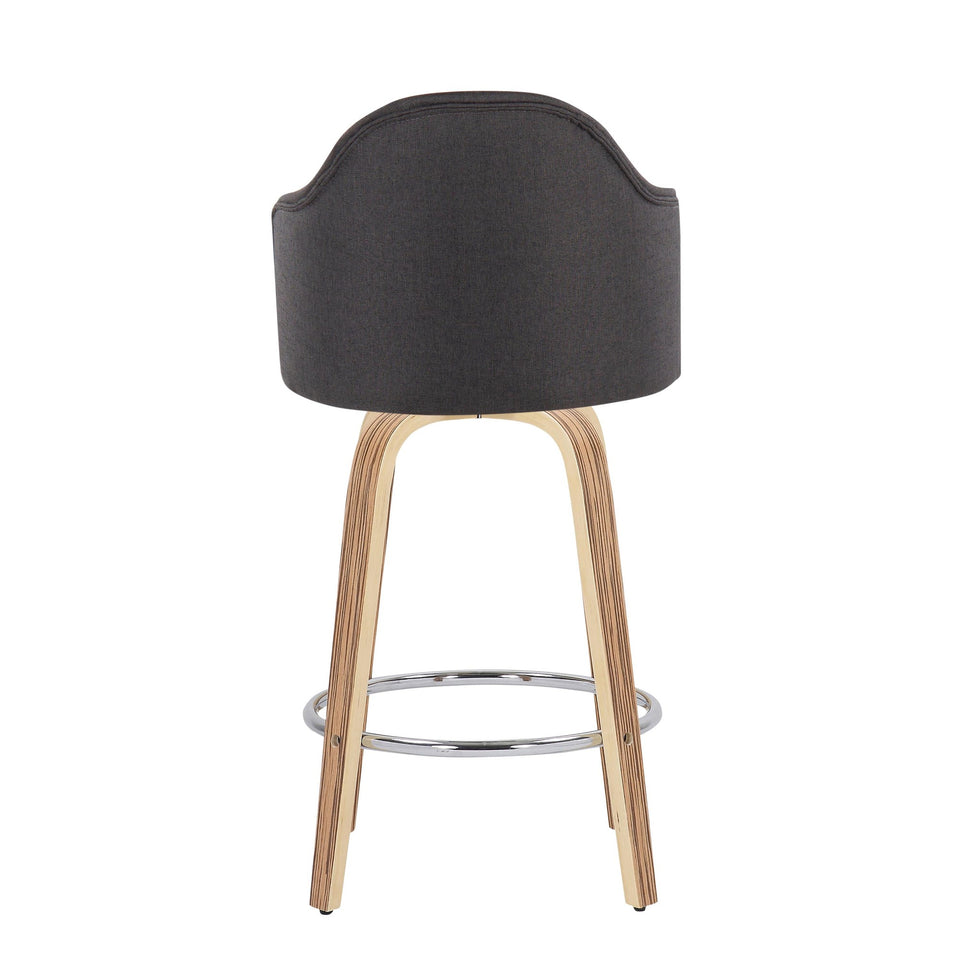 Ahoy 26" Fixed-Height Counter Stool - Set of 2