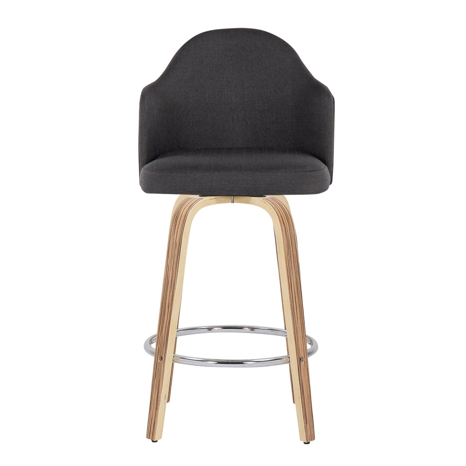 Ahoy 26" Fixed-Height Counter Stool - Set of 2