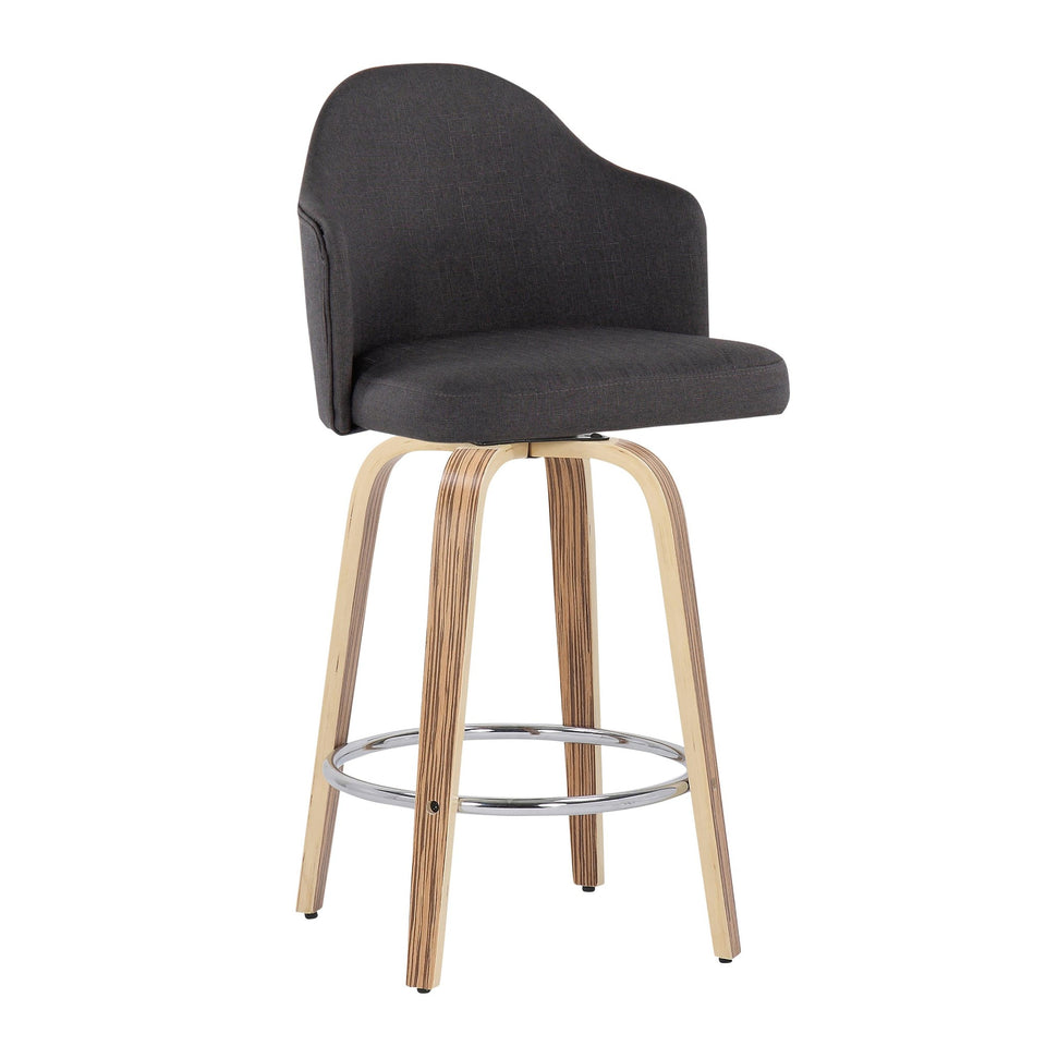 Ahoy 26" Fixed-Height Counter Stool - Set of 2