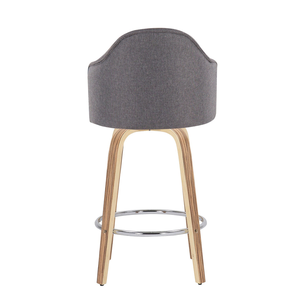 Ahoy 26" Fixed-Height Counter Stool - Set of 2