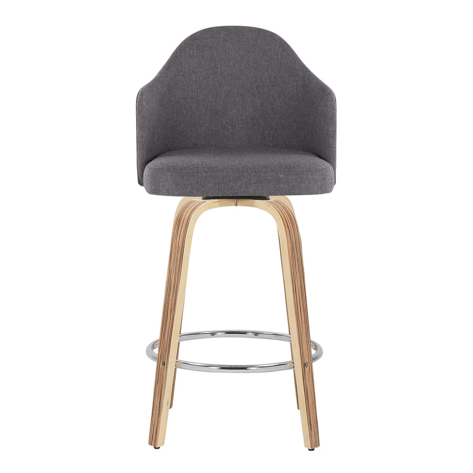 Ahoy 26" Fixed-Height Counter Stool - Set of 2
