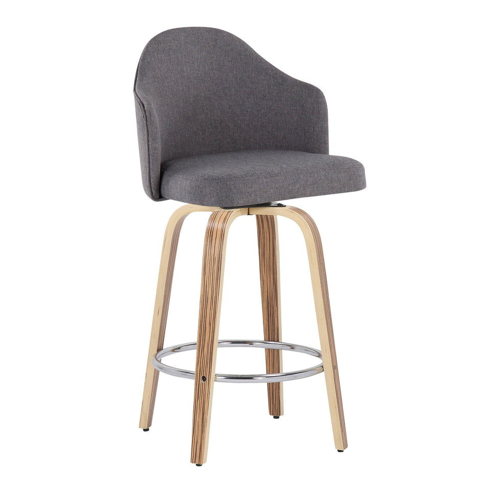 Ahoy 26" Fixed-Height Counter Stool - Set of 2