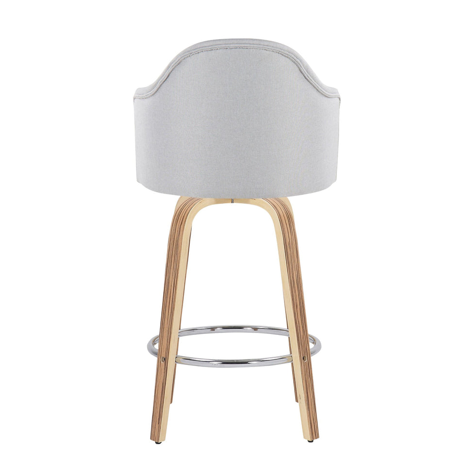 Ahoy 26" Fixed-Height Counter Stool - Set of 2