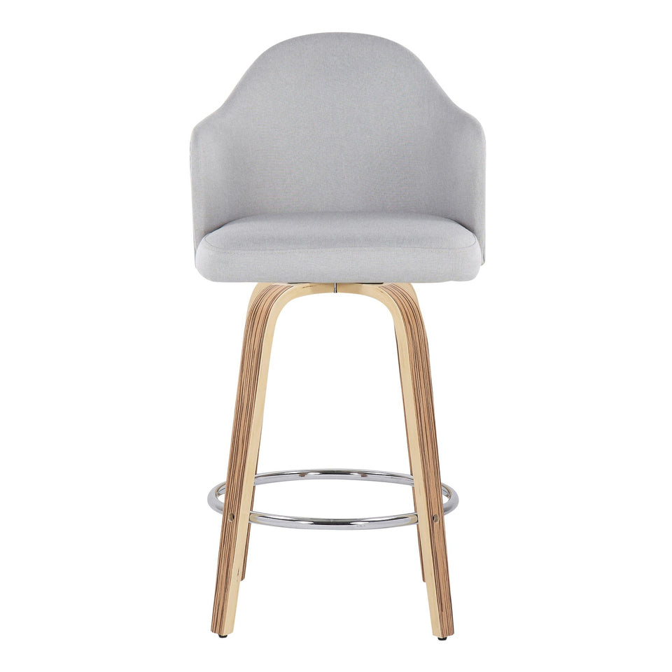 Ahoy 26" Fixed-Height Counter Stool - Set of 2