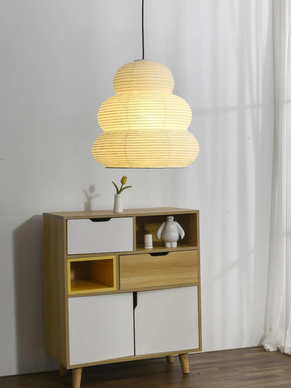 Akari Rice Paper 24N Pendant Light