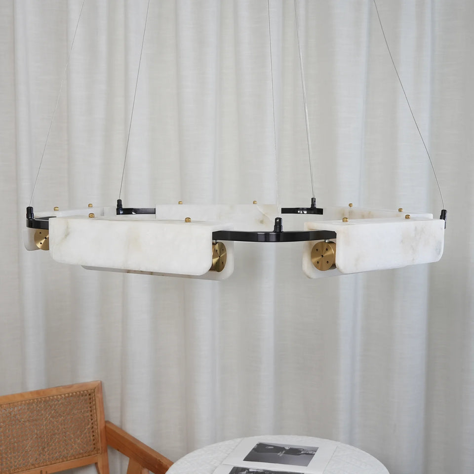 Alabaster Modern Chandelier