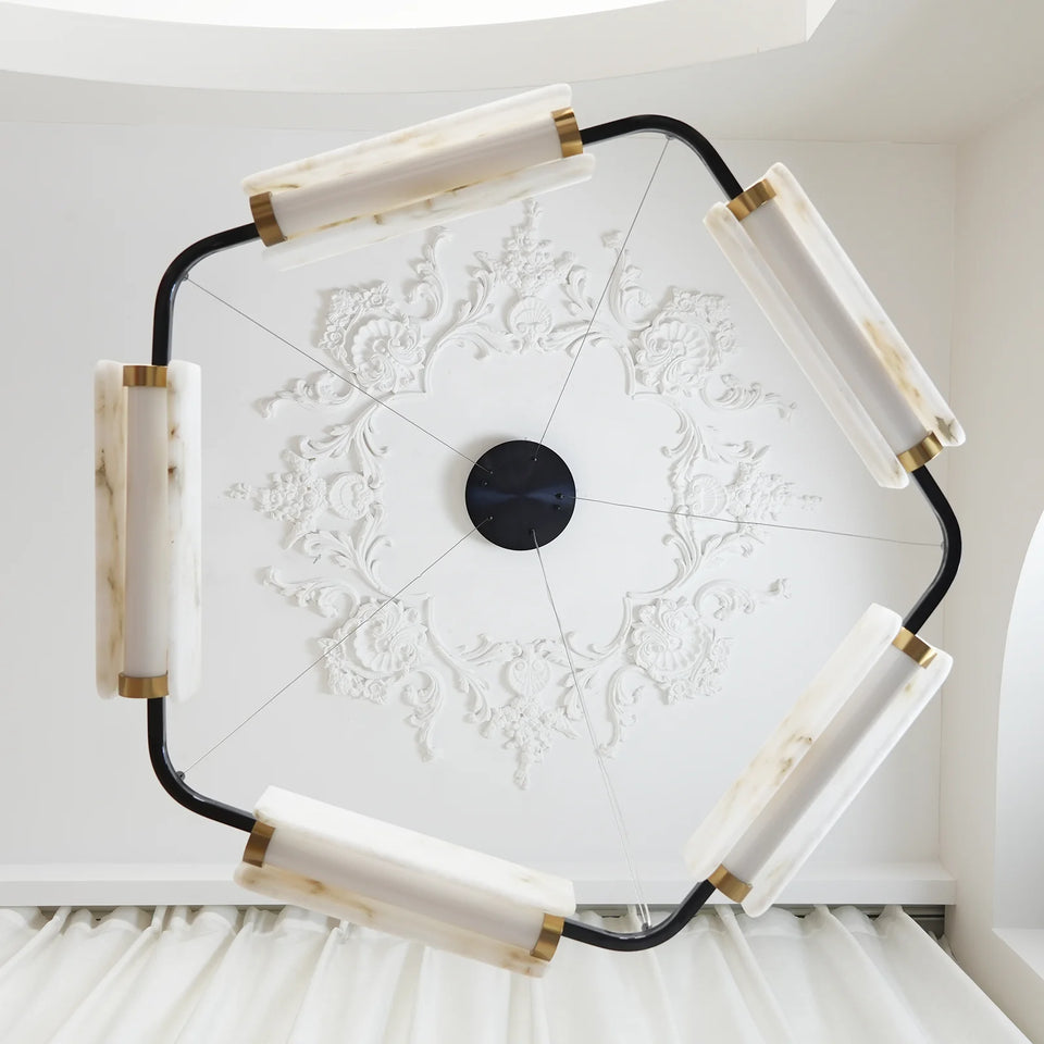 Alabaster Modern Chandelier